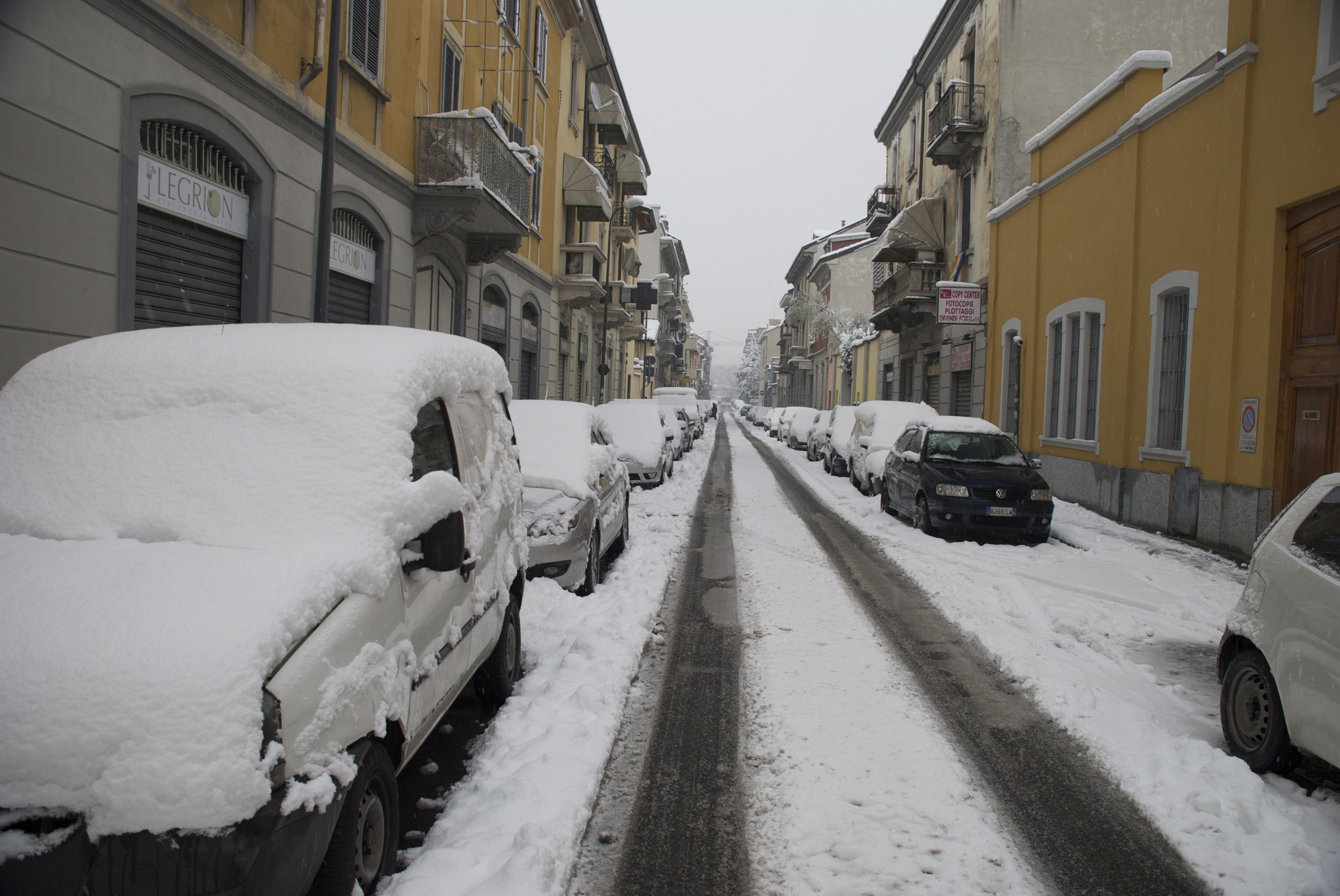 Neve a Milano